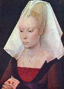 Rogier van der Weyden Portrait einer Dame Germany oil painting artist
